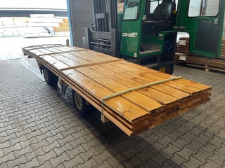 Ca. 36x Douglas Zweeds Rabat, 26x190mm, lengte 500cm